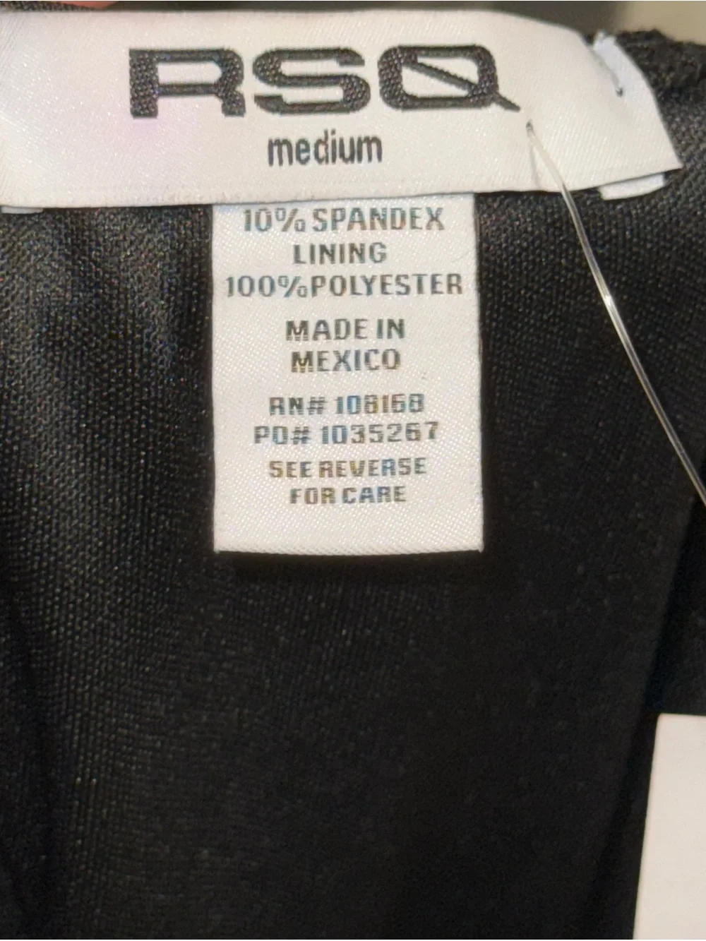 RSQ black waist